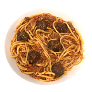 spaghetti and meatballs pizzaholic